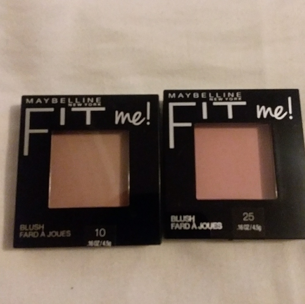 NEW Maybelline Fit Me blush bundle